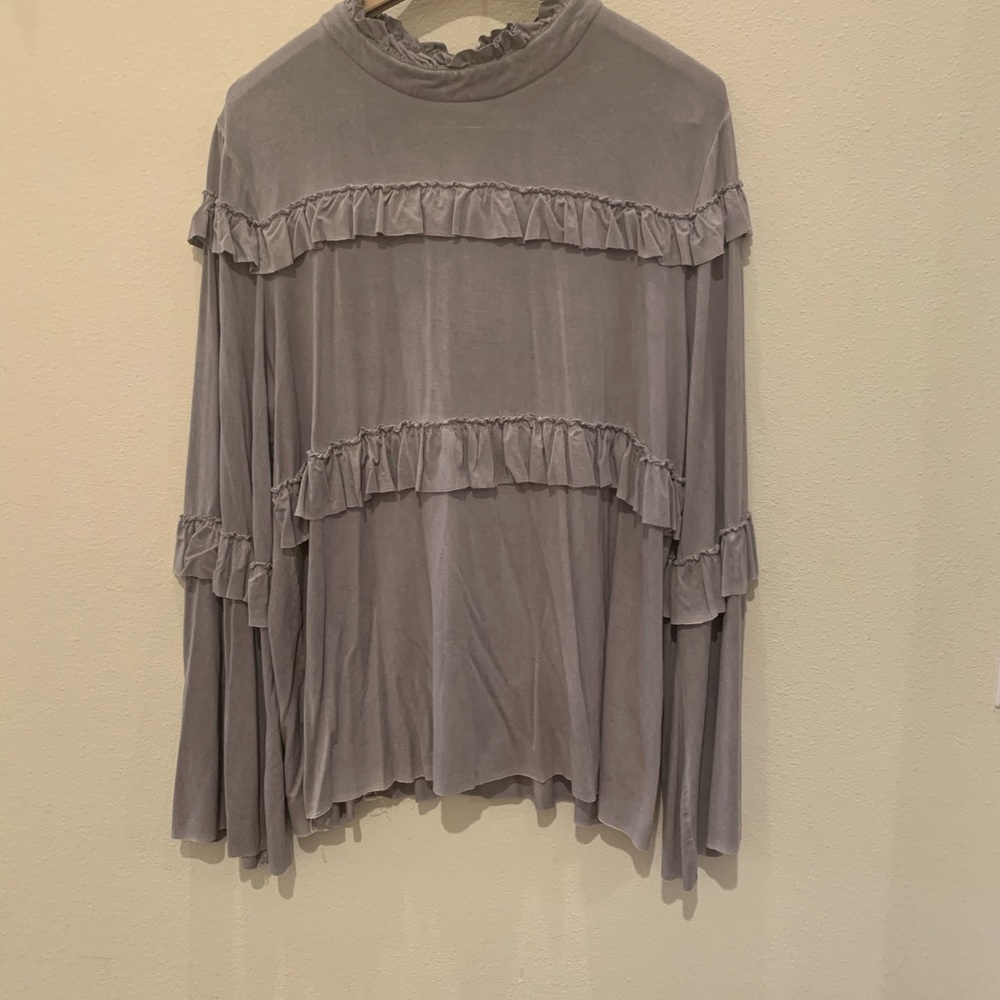 Sterling bell sleeve top